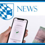 Digitale Führerschein-Kontrolle mit gedrucktem Label