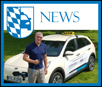 Read more about the article In Fürstenfeldbruck fährt das erste E-Taxi