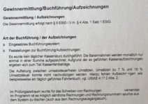 Steuerrecht | Tägliche Kassenführung
