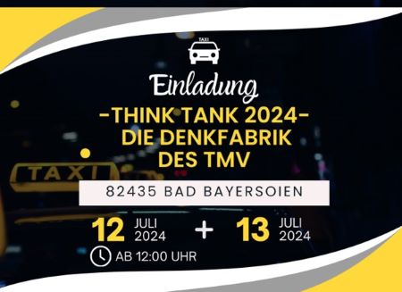 Taxi Think Tank - Einladung