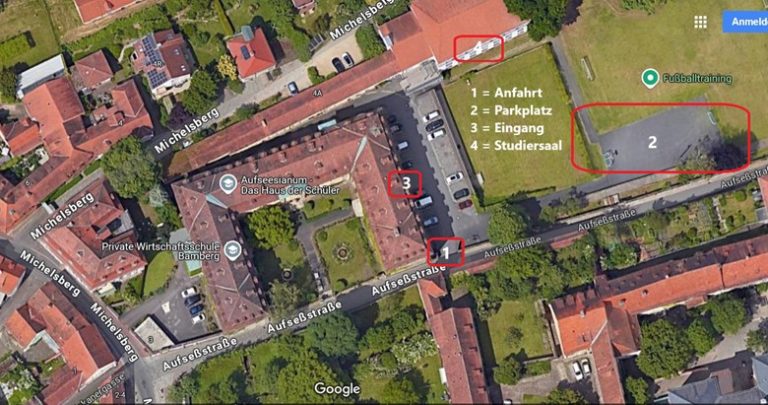 Lageplan Aufseesianum