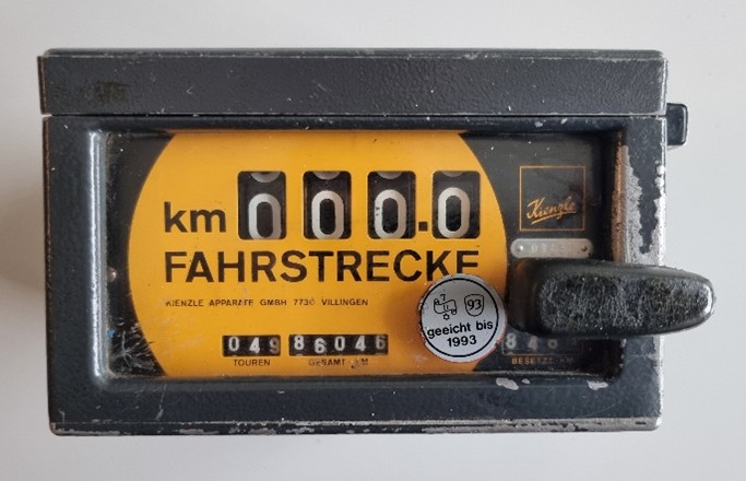 Wegstreckenzähler Oldschool