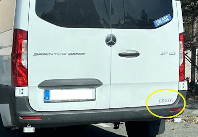 Ordnungsnummer Mietwagen