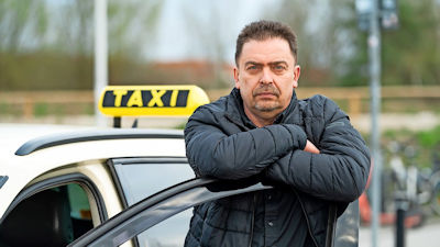 Taxifahrer ratlos