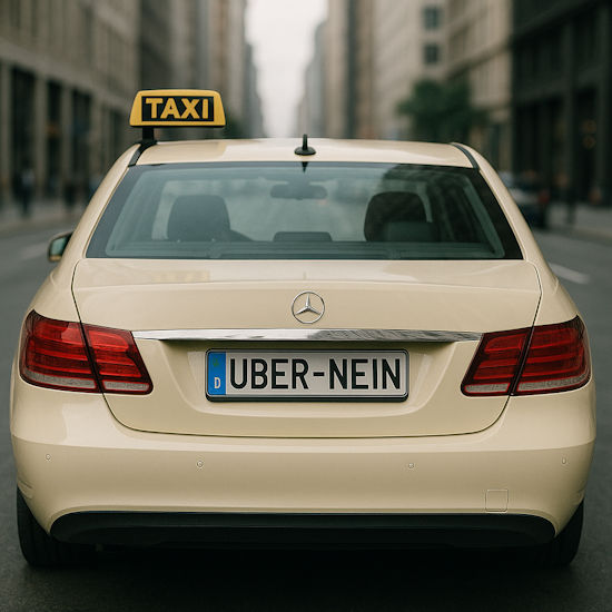 Taxi Uber-Nein