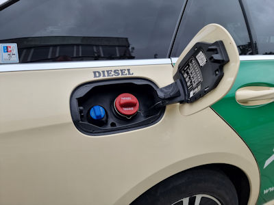 Taxi Tankdeckel Diesel