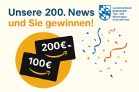 Mehr über den Artikel erfahren LVBTM e.V. | Unsere 200. News – und Sie gewinnen!