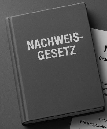 Nachweisgesetz Buch (s/w)