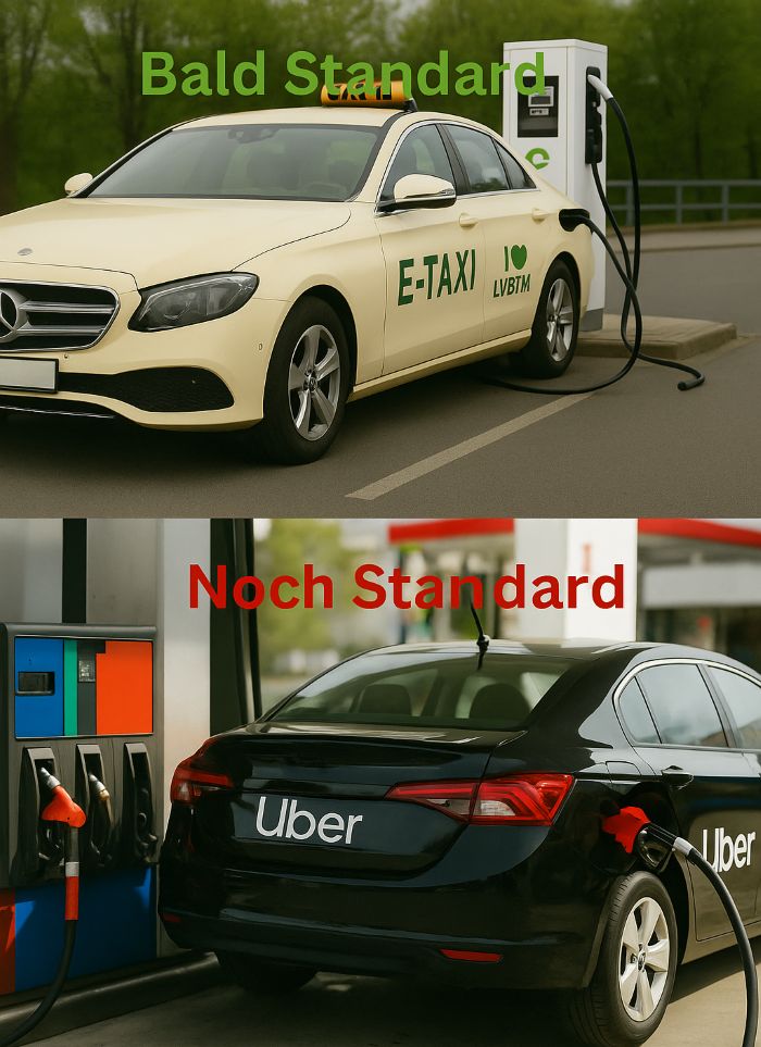 Uber Green vs Taxi