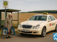 LVBTM ÖPNV-Taxi Bushaltestelle für Oma