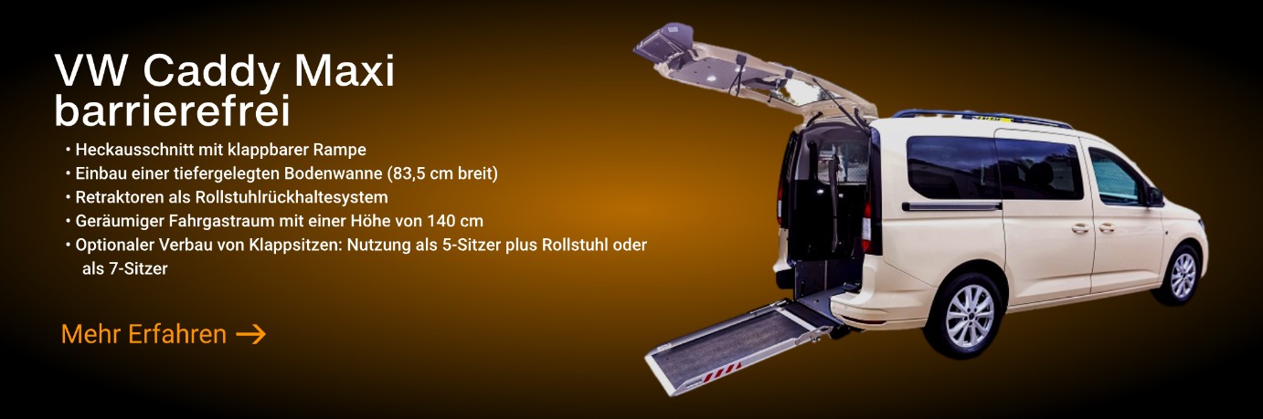 Team Transform VW Caddy Maxi barrierefrei