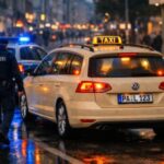 Taxi-Alarm. Polizei gekommen. War wohl ein Premium-Fehlalarm.