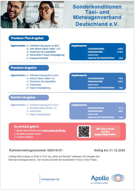 LVBTM Apollo-Optik Gutschein