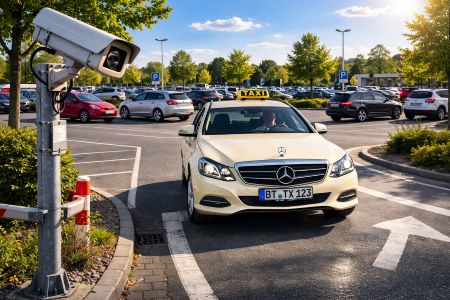 LVBTM Mobility Hub Parkplatz-Taxi